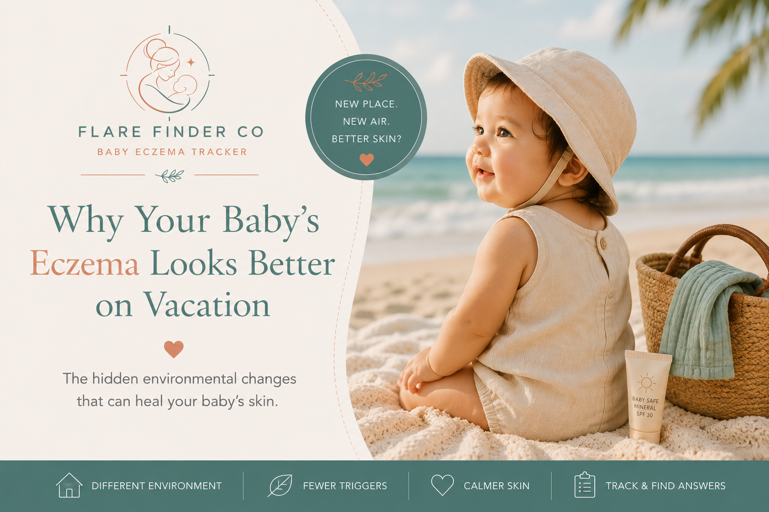 Why Your Baby's Eczema Looks Better on Vacation