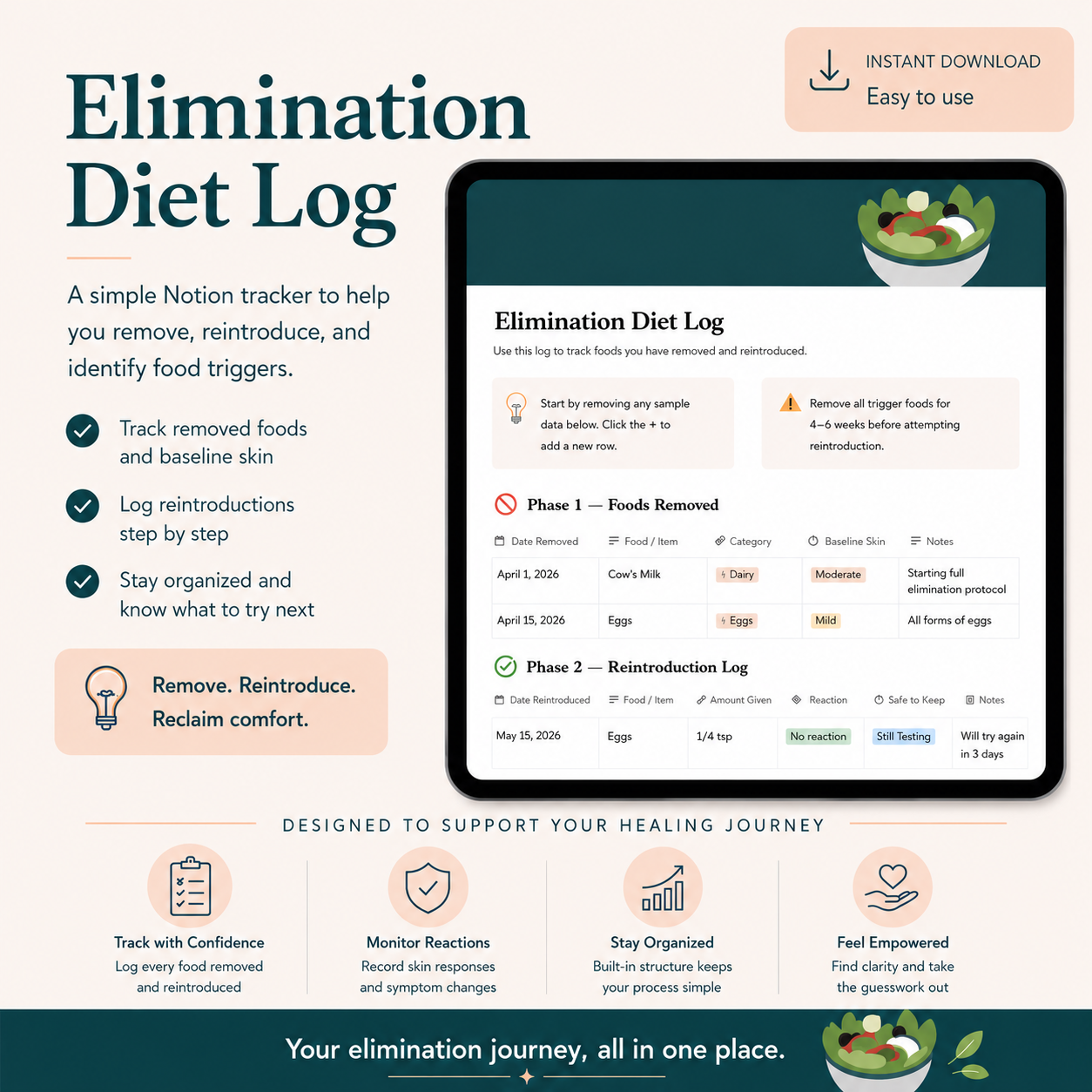 Baby Eczema Tracker — Notion Template